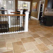 Travertine Interior Floor Ideas