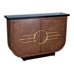 GILANI - Solar Disc Cabinet - Accent Chests And Cabinets