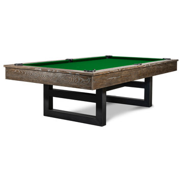 Mckay 8' Slate Pool Table With Premium Accessories, Green