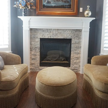 Wood-Look Tile Installation in a Traditional Home