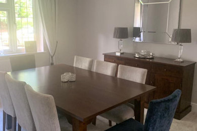 Photo of a modern dining room in Kent.