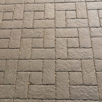 Roma, Zona S. Eugenio | Realizzazione marciapiedi con Grestone® 6,5 cm