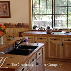 Maple Butcher Block Countertop in Whitmore, California - Kitchen Countertops