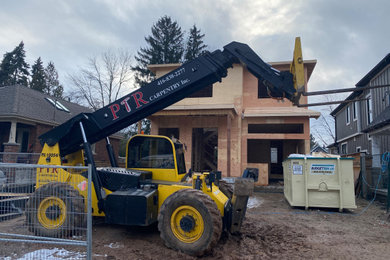Inspiration for a timeless home design remodel in Toronto