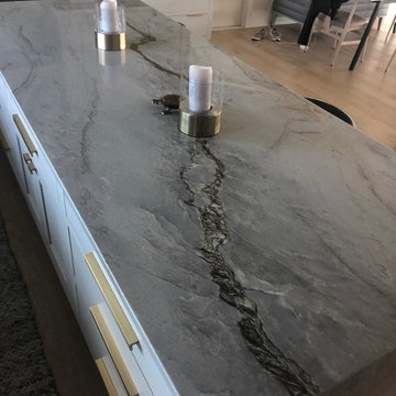 Infinity Quartzite Cascading Counter