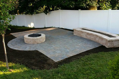 Patio - traditional patio idea in Boston