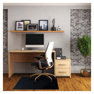 Advantagemat® Phthalate Free Vinyl Rectangular Chair Mat For Hard Floor 48 X 60 P329956 - View #9