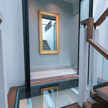 Project #68 | Ultra-Modern Staircase with Glass Landings