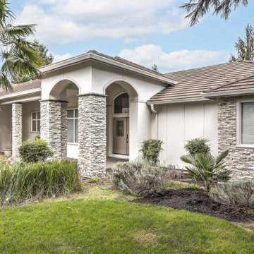 Hardieplank Stucco Panel/Eldorado Stone