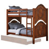 Classine Bunk Bed, Cherry, Twin Over Twin