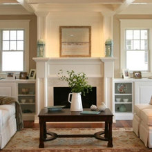 Fireplace and Living Room