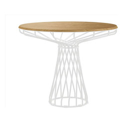 Velletri Black 92cm Solid Wood Indoor Dining Table by Glid Studio for Huset - Dining Tables