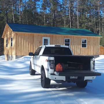 Board and Batten 24 x 42 Pre-Built / Assembled On Site