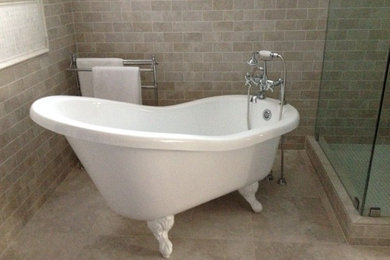 Inspiration for a timeless bathroom remodel in Other