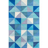 Delhi Hand-Tufted Rug, Blue, 3'6"x5'6"