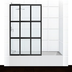 GRIDSCAPE&trade; Series Tub Partition 31" x 57" (2x3) - Showerheads And Body Sprays