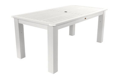 Rectangular Dining Table, White