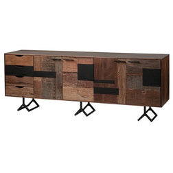 Industrial Console Tables by Seldens Furniture