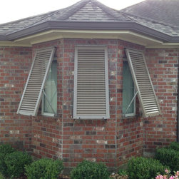 Bay Window Bahama Shutters - Exterior Shutters