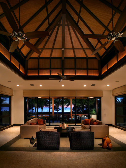 Family Room Ceiling Fan Ideas, Pictures, Remodel and Decor - SaveEmail