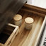 Formosa Floor Standing Open Bottom Modern Bathroom Cabinet With Top & Sink, 24"