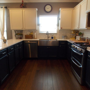 Hint of Blue- Kitchen Remodel
