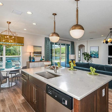 Jolly Wood - Uniformity of Colors, Kitchen Remodel in Los Angeles CA
