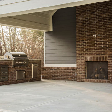 Poolside Pavilion & Carriage House with Golf Simulator