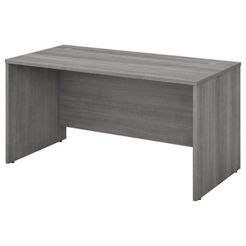 Scranton & Co Furniture 66"x30" Contemporary Engineered Wood Desk in Gray