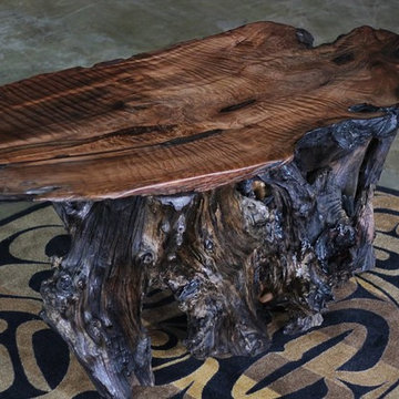 Rustic executive office furniture