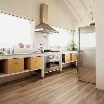 FirmFit Kitchen Flooring (CW-205 Spring Walnut)