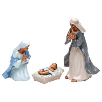 African American Holy Family, 3 Piece Set