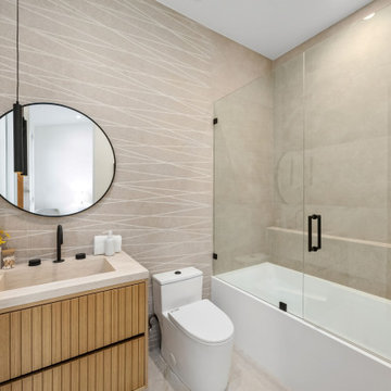 Minimalist Modern Bathroom Remodel in Brea, Orange County