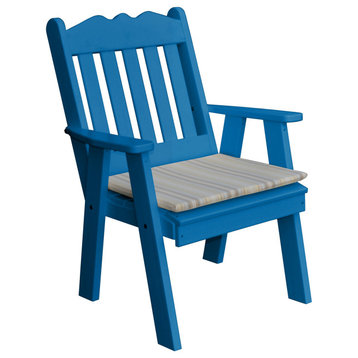 Poly Royal English Chair, Blue