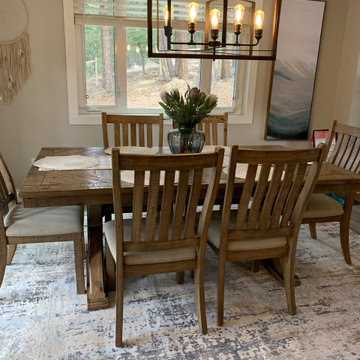 Dining Room Occupied Staging