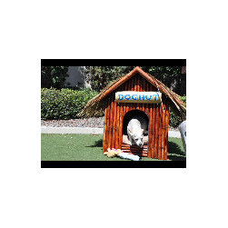 Tropical Bamboo Dog House - Products