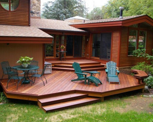 Deck Without Railing Ideas, Pictures, Remodel and Decor