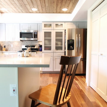 Transitional Two-Toned Kitchen Renovation