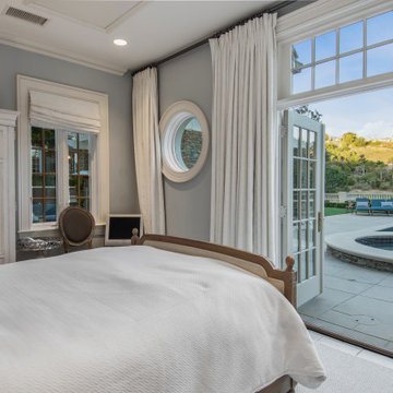 Guest Bedroom with Double Doors