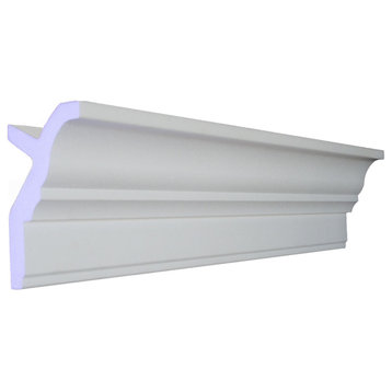 Creative Crown | 64' Of 3.5" Style 1  Foam Crown Molding 8' With Precut Corners