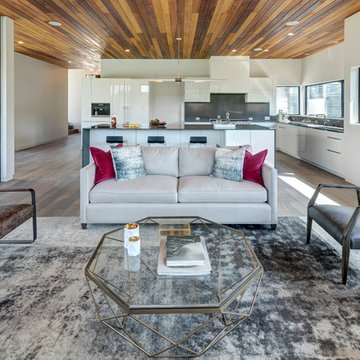 Austin, Texas Modern Home-Alaska White Oak