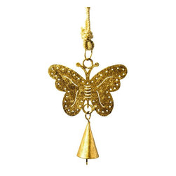 Mira (Bell) - Butterfly Cutout Chime, Mira - Wind Chimes
