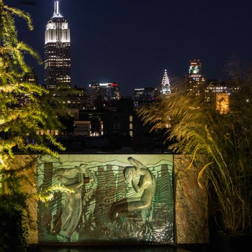 Skyline Arboretum with Fountain