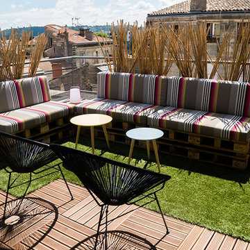 rénovation lumineuse d'un appartement avec terrasse dans Bordeaux