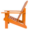 Rockport Adirondack Chair, Tangerine
