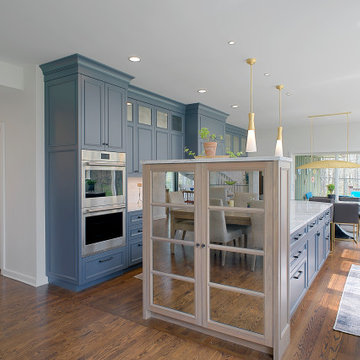 Bright Airy North Shore Kitchen
