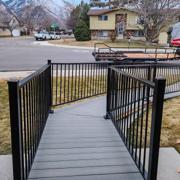 ADA-compliant wheelchair ramp