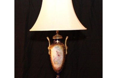 19th Century Sevres Lamp