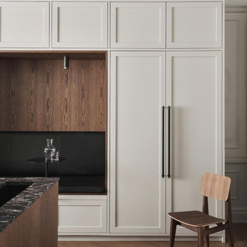 Oak wall cabinets