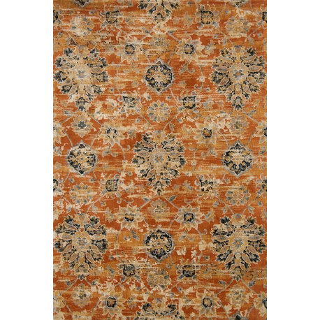 Torrance Rug, Rust, 5'0" X 7'6"
